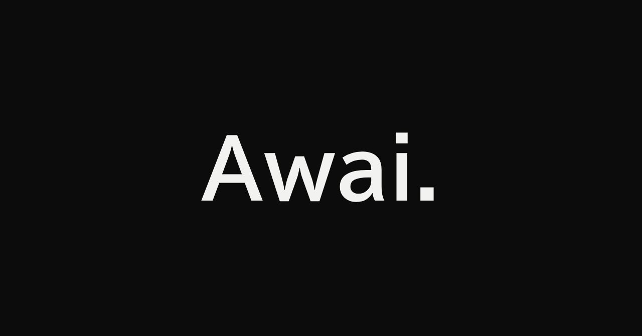 Home - Awai.